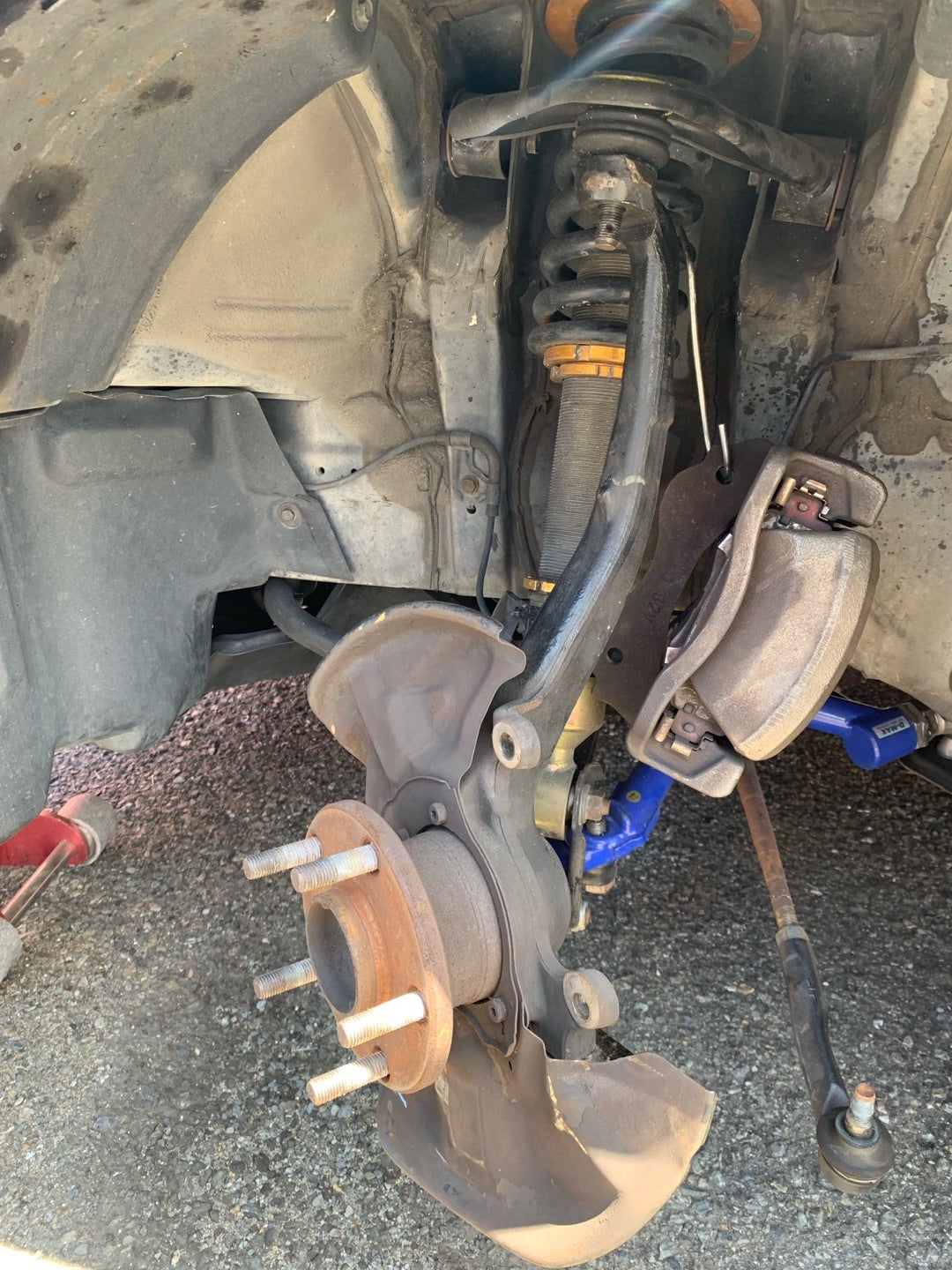 JZX100マーク2 縦ナックル修理☆ | FKC・鰹のブログ