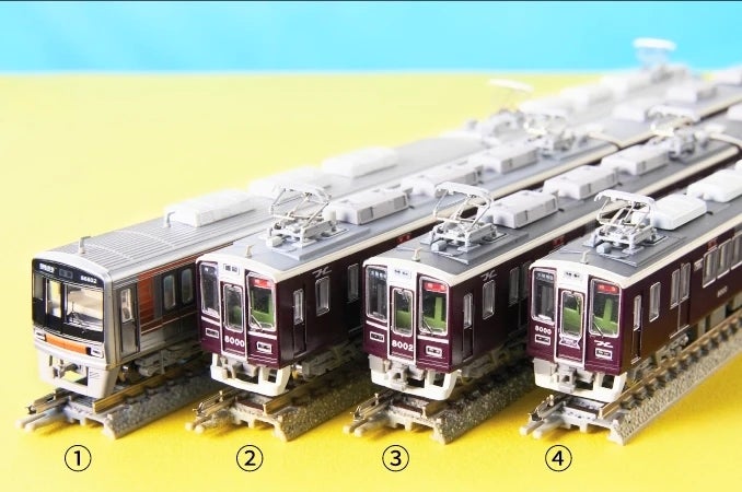 鉄道模型フェスティバル2024 Nゲージ特製品 阪急8000系 8000編成 登場
