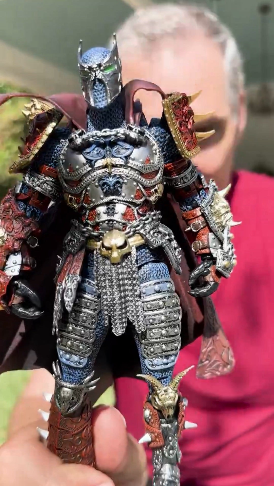 特典付き！キックスターター メディーバル スポーン クラシックブルー