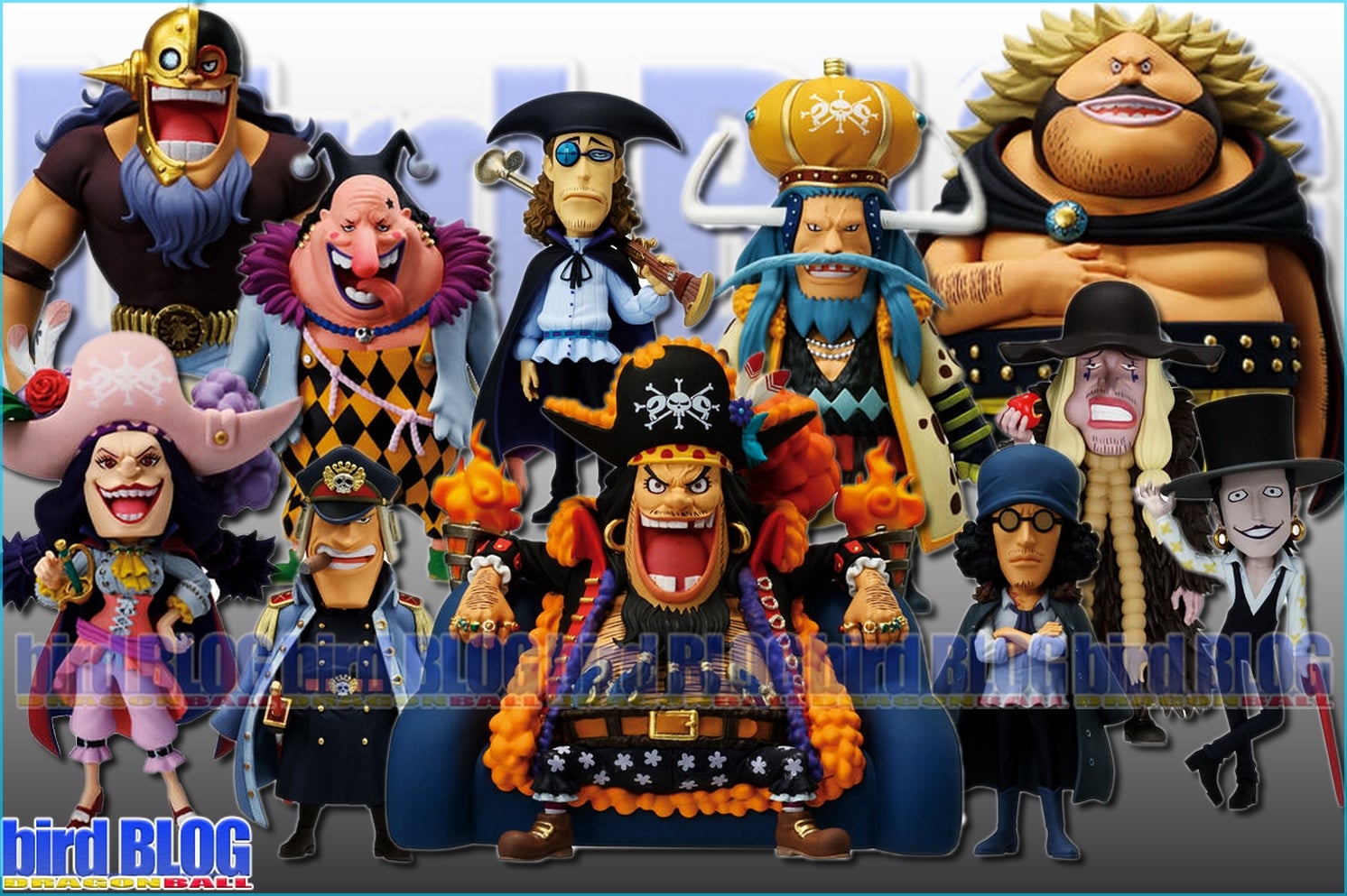 ワンピース ワールドコレクタブルフィギュア PREMIUM 黒ひげ海賊団