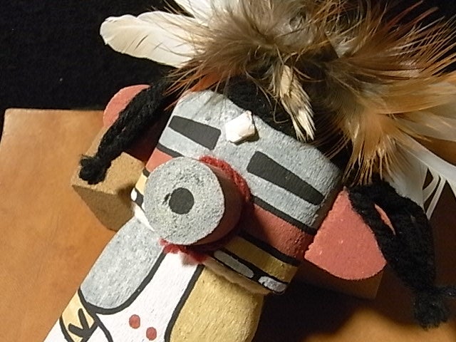 HOPI KACHINASホピ族カチナドール NNGAYAYATAQA（Swaying man) | 渋谷