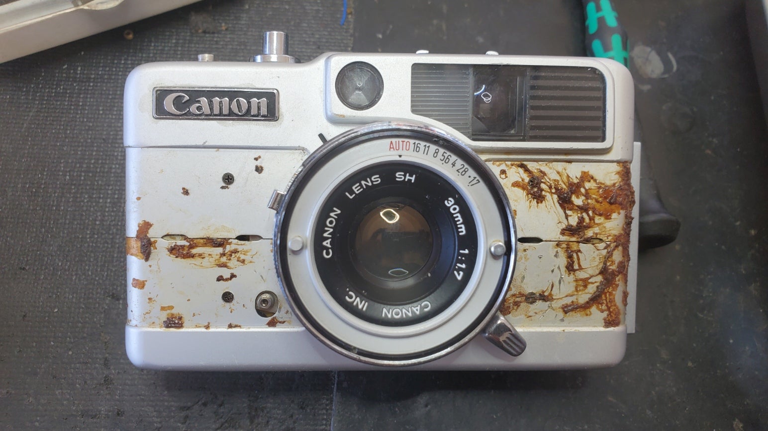 返品された CANON Demi EE17 の露出計の再々修理 | recognizerのブログ