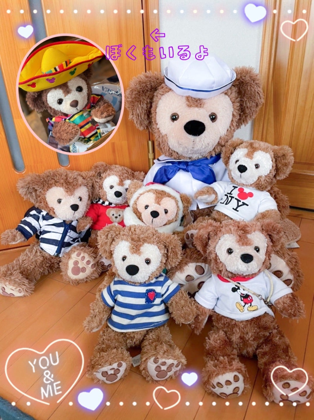 NYC2007ディズニーベア☆ブラウンダッフィー | ケープコッド便り