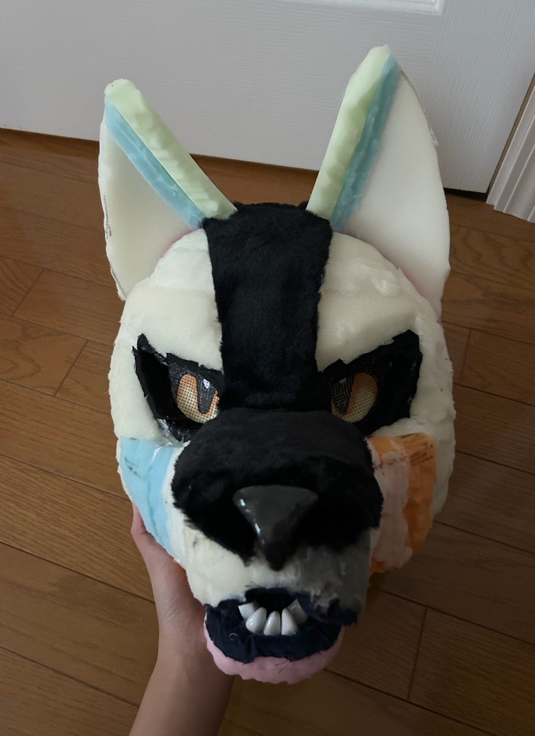 ケモノ着ぐるみ製作【ヘッド編(後編)】 | くろの製作記録