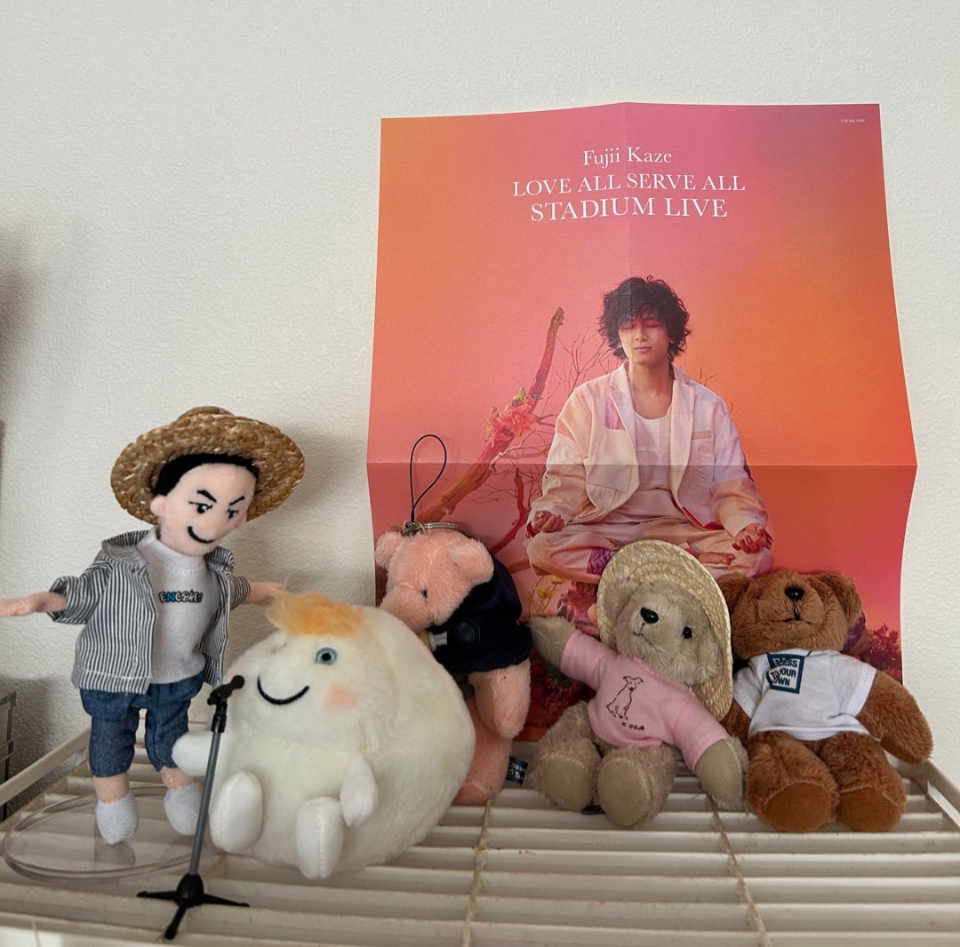 藤井風グッズ ウィンディちゃんが家にやってきた！ | アラカンが語る