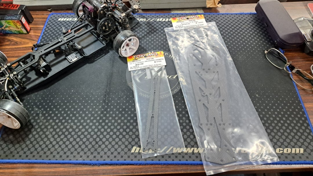 RD2.0ヨコモカーボンシャーシ。 | 加藤商会パパさんのブログ