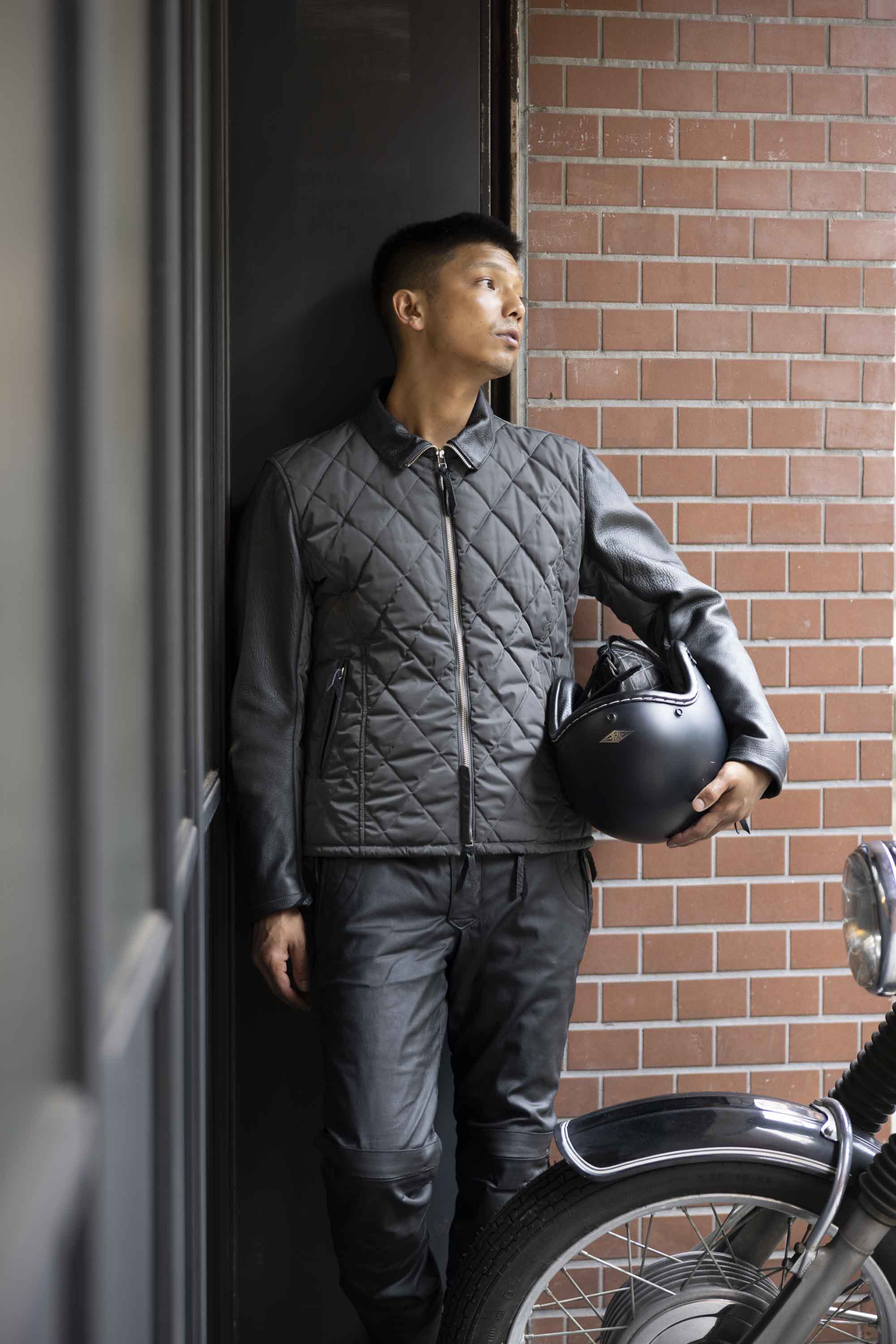 レザースリーブキルティングジャケットが入荷しました！ | MaxFritz本店