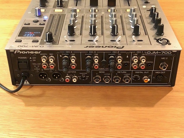 Pioneer DJM-700-K DJミキサー元箱あり 元箱付き Pioneer パイオニア