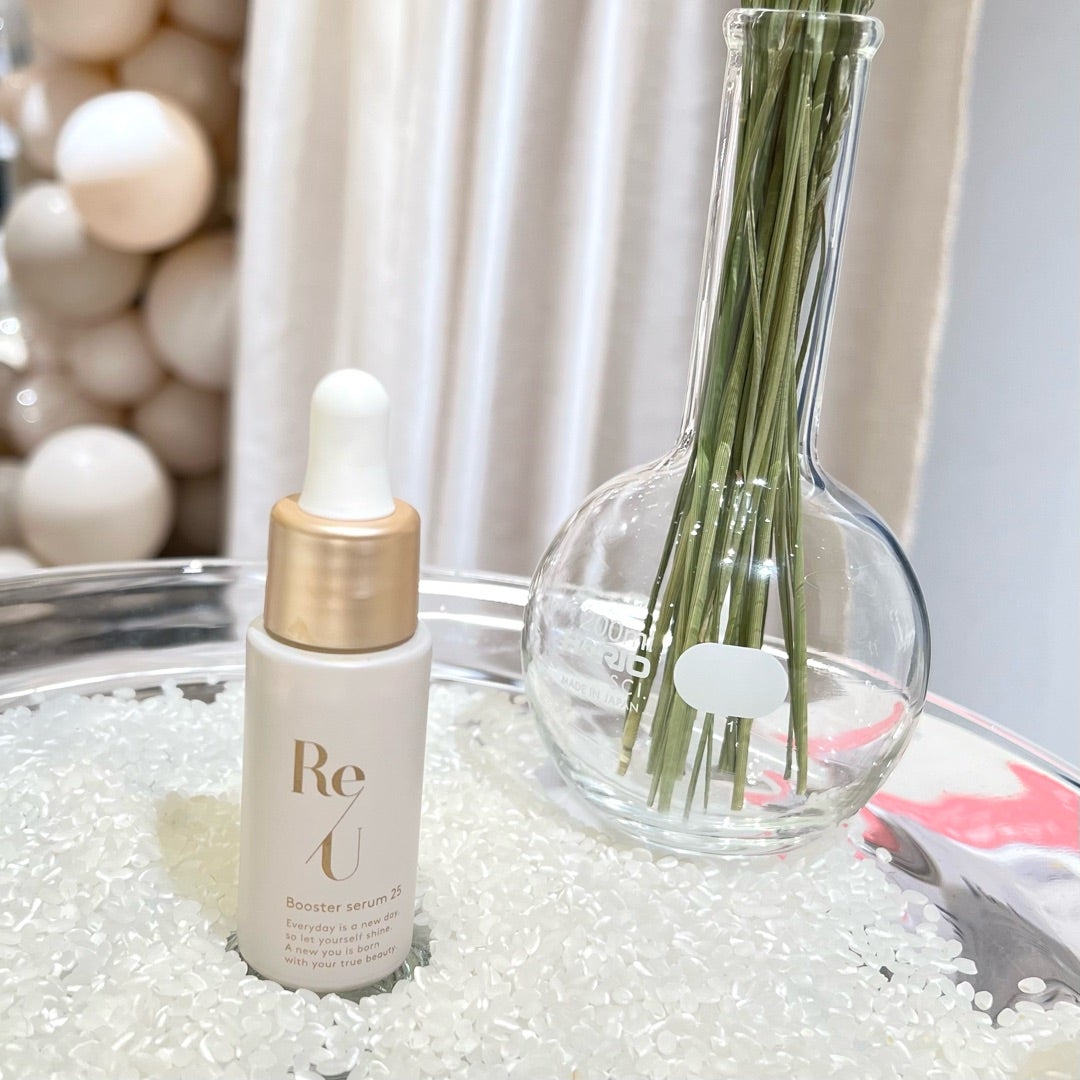 ReU セット ブースターセラム25 化粧水 モイスチャライジングクリーム5