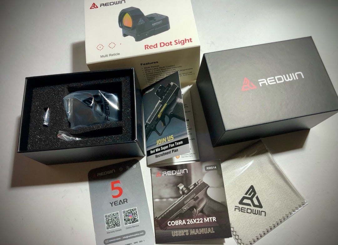 ☆REDWIN Cobra 26×22 MTR（ミニダットサイト） | 「一生ハマる遊びに