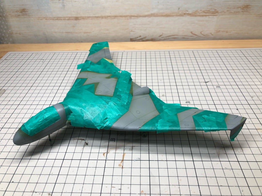 お久しぶりです。ロケットモデルズ 1/48 FW1000② | ドラゴンの