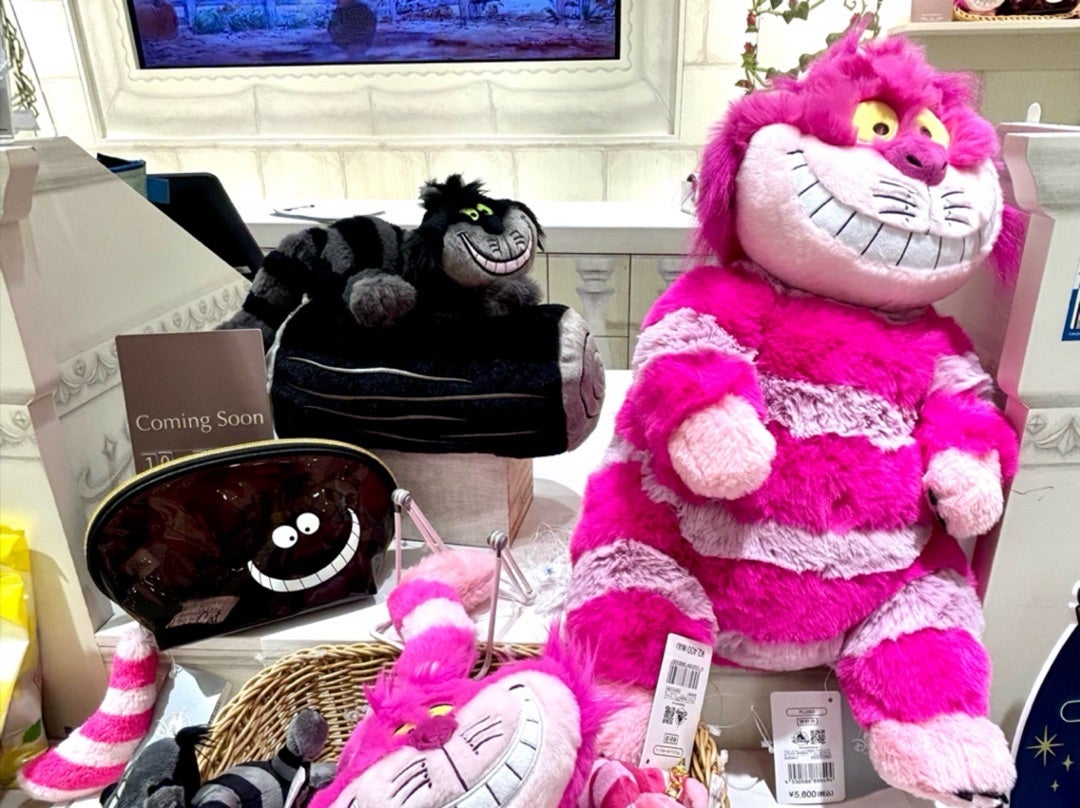 チェシャ猫 ぬいぐるみ マグネット ピンク 3店舗限定 新作 Amazon.co