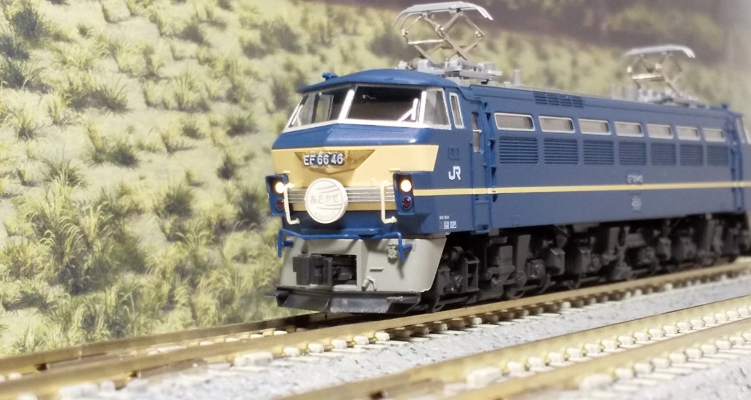 KATO EF66 後期形 ブルートレイン牽引機 入線‼️(品番3047-2 旧製品