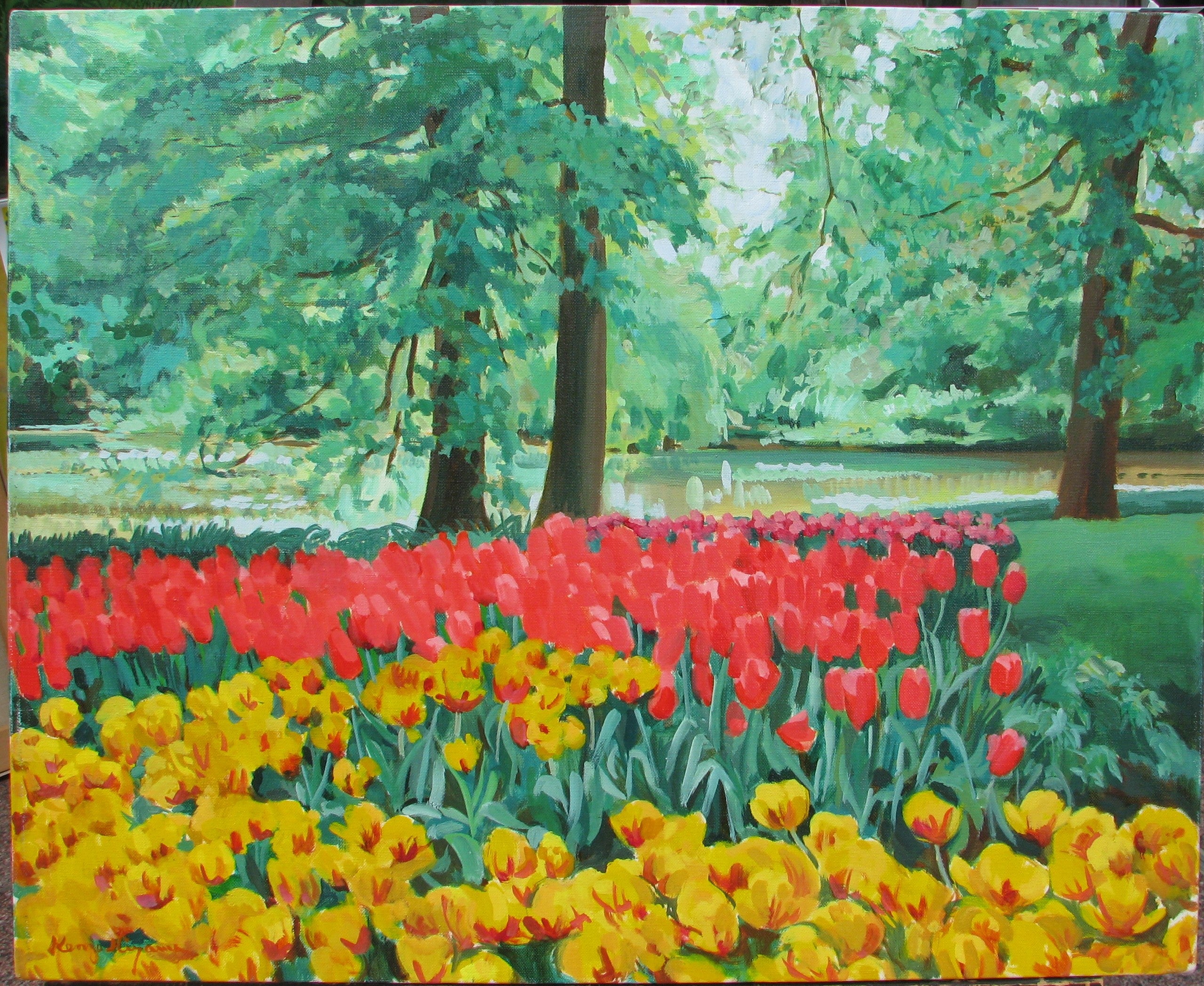 東京芸大小磯教室主要作家,檜山健三「雪景」P10号油彩,白銀の世界 東京