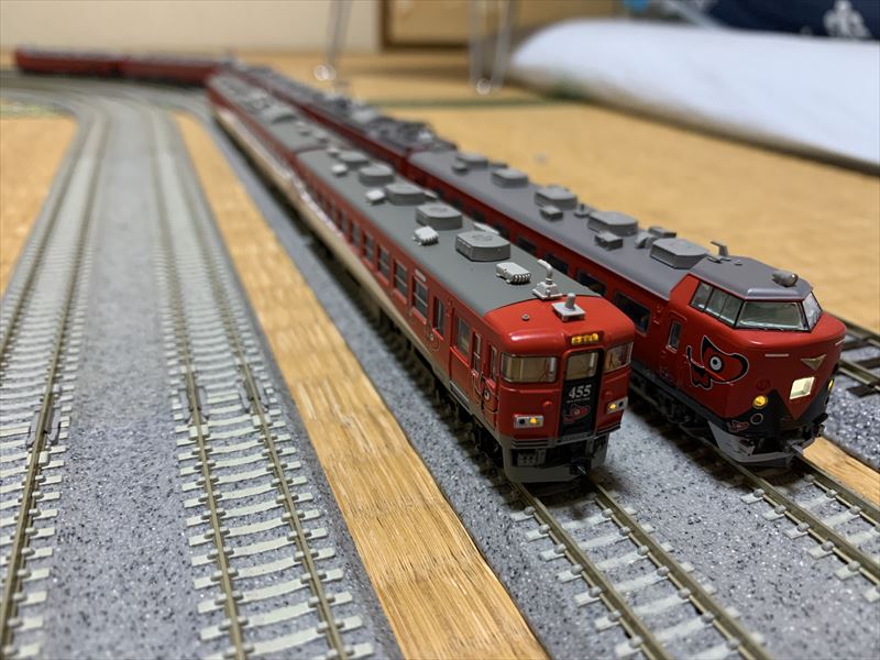 祝！マイクロエース 485系1000番台 特急「あいづ」(あかべぇ塗装 2006