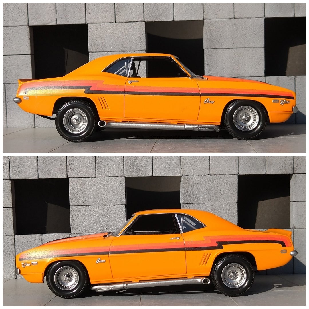 モノグラム 1/24 69'ランページ カマロ z28 完成 | Mの気ままプラモ