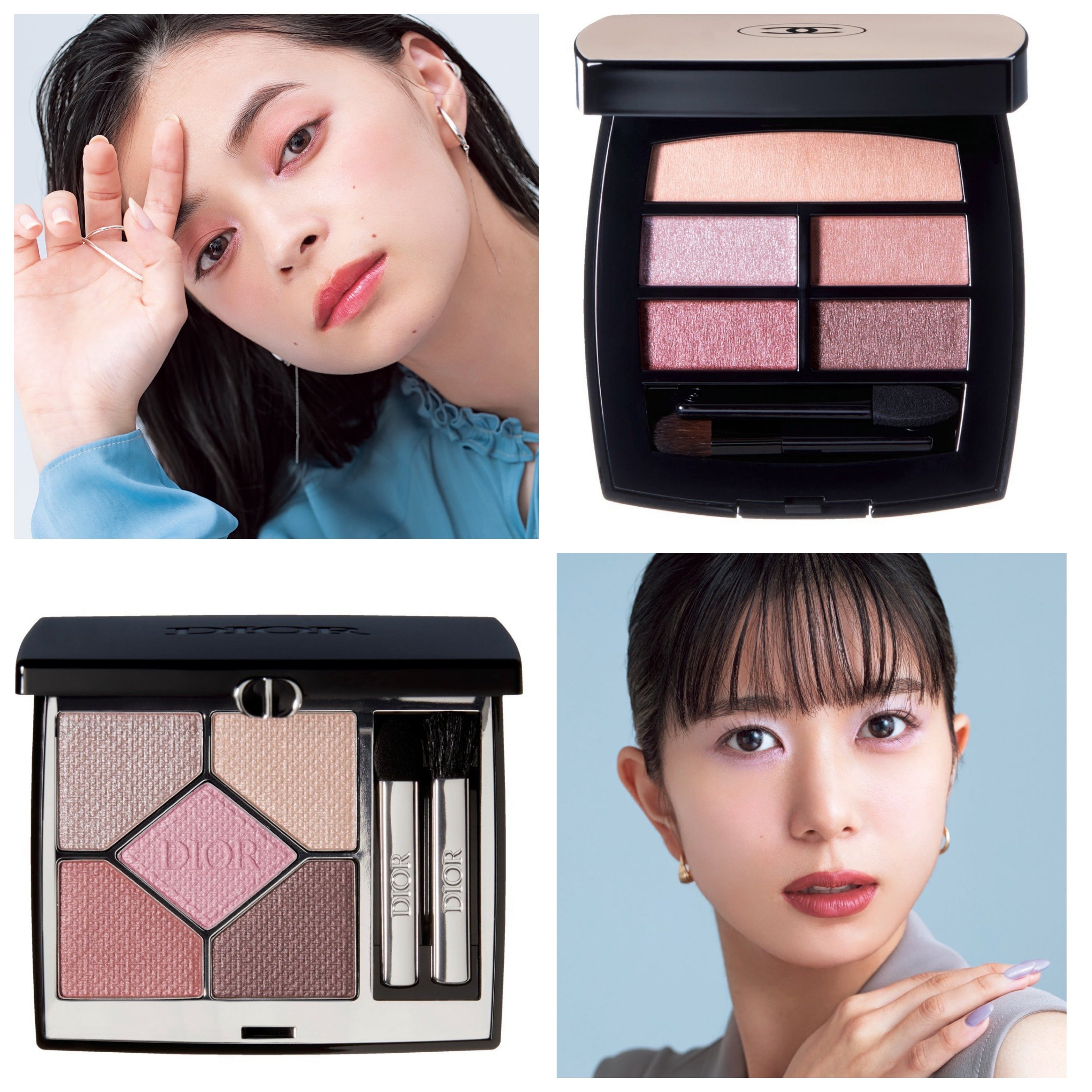 CHANELとDOIRの新色ピンク系アイパレットの違いは | リトルミニマ