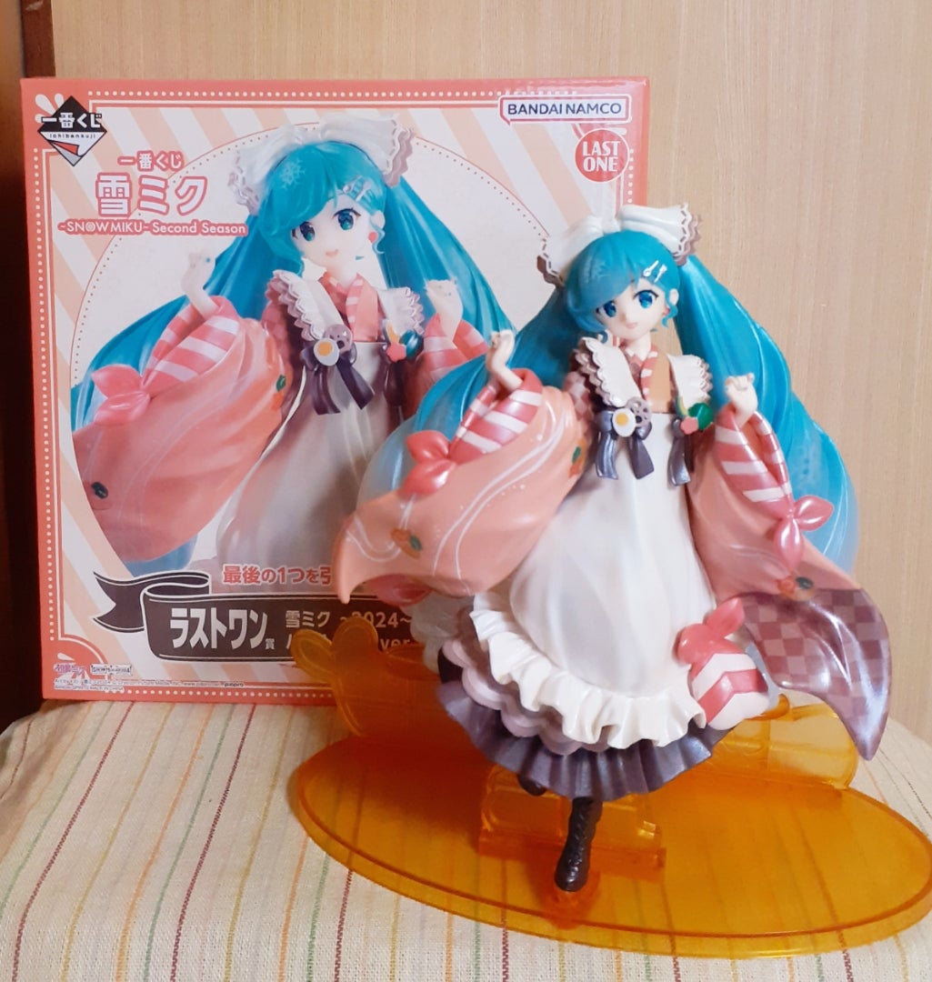 雪ミク 一番くじ ラストワン賞 開封♡ | ＊たかねのティータイム＊