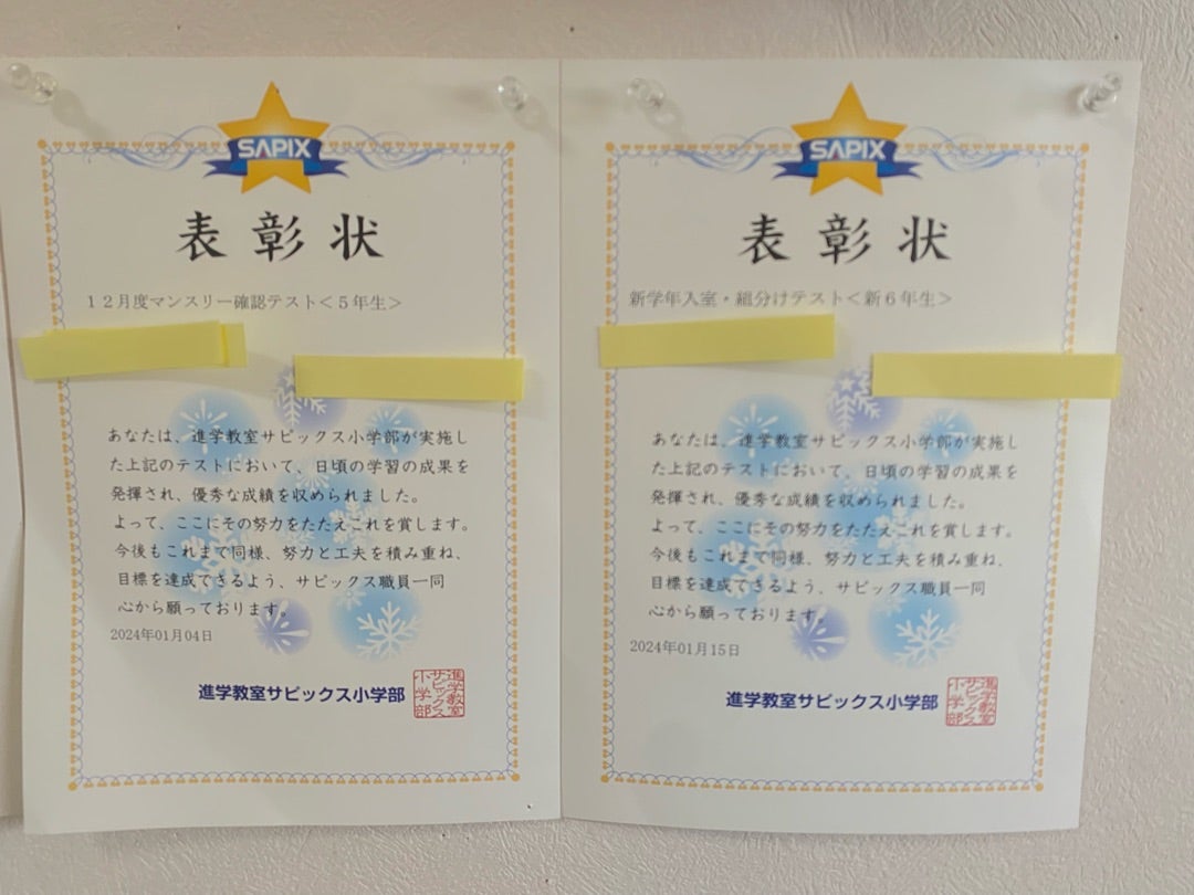 新6年1月組分けコース基準とSAPIX講師からのアドバイス | aobaの日記