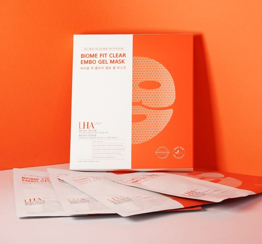 LHALALA Biome Fit Clear 4枚入り新品 4枚ララピール Biome Fit Clear