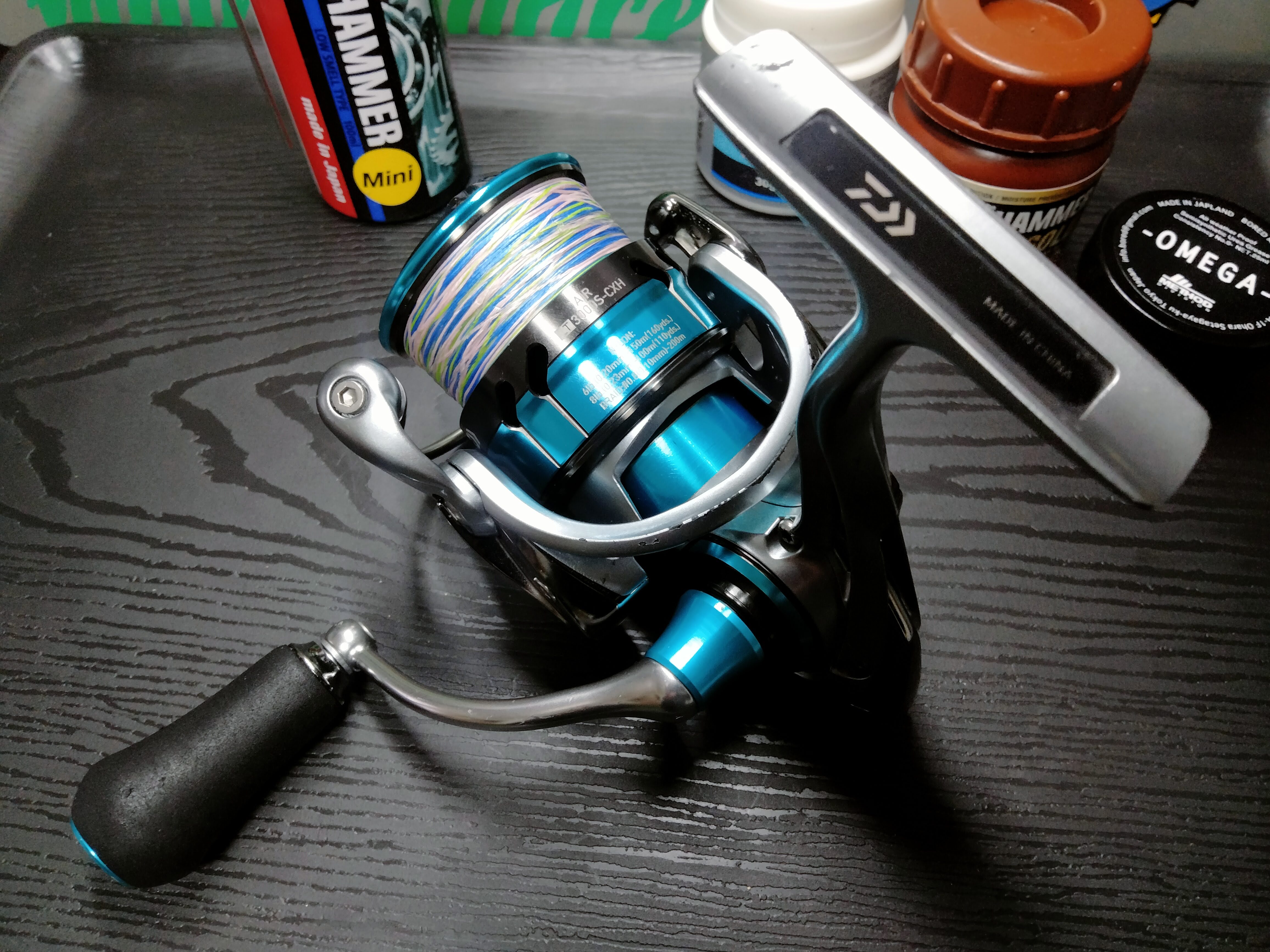 18エメラルダスAIR LT3000S-CXH整備その② | reelmaintenance-higarage