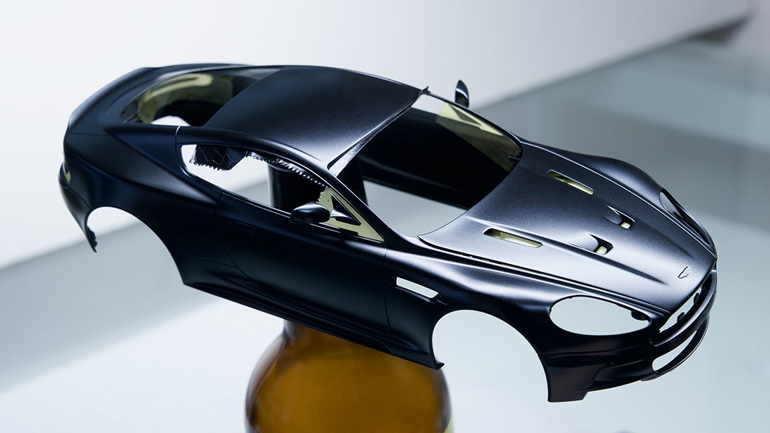 製作記 タミヤ 1/24 アストンマーティン DBS (3) | プラモ日記 青22号