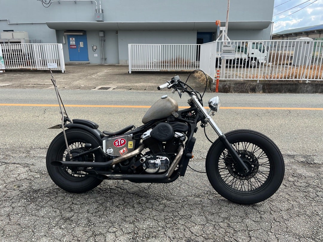 スティード 400 ロングフォーク カスタム | AutoJackMotorcycle