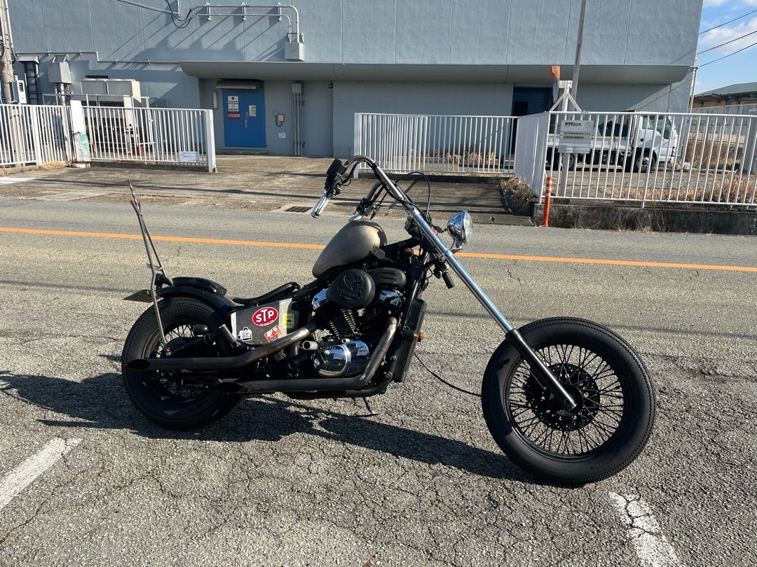 スティード 400 ロングフォーク カスタム | AutoJackMotorcycle