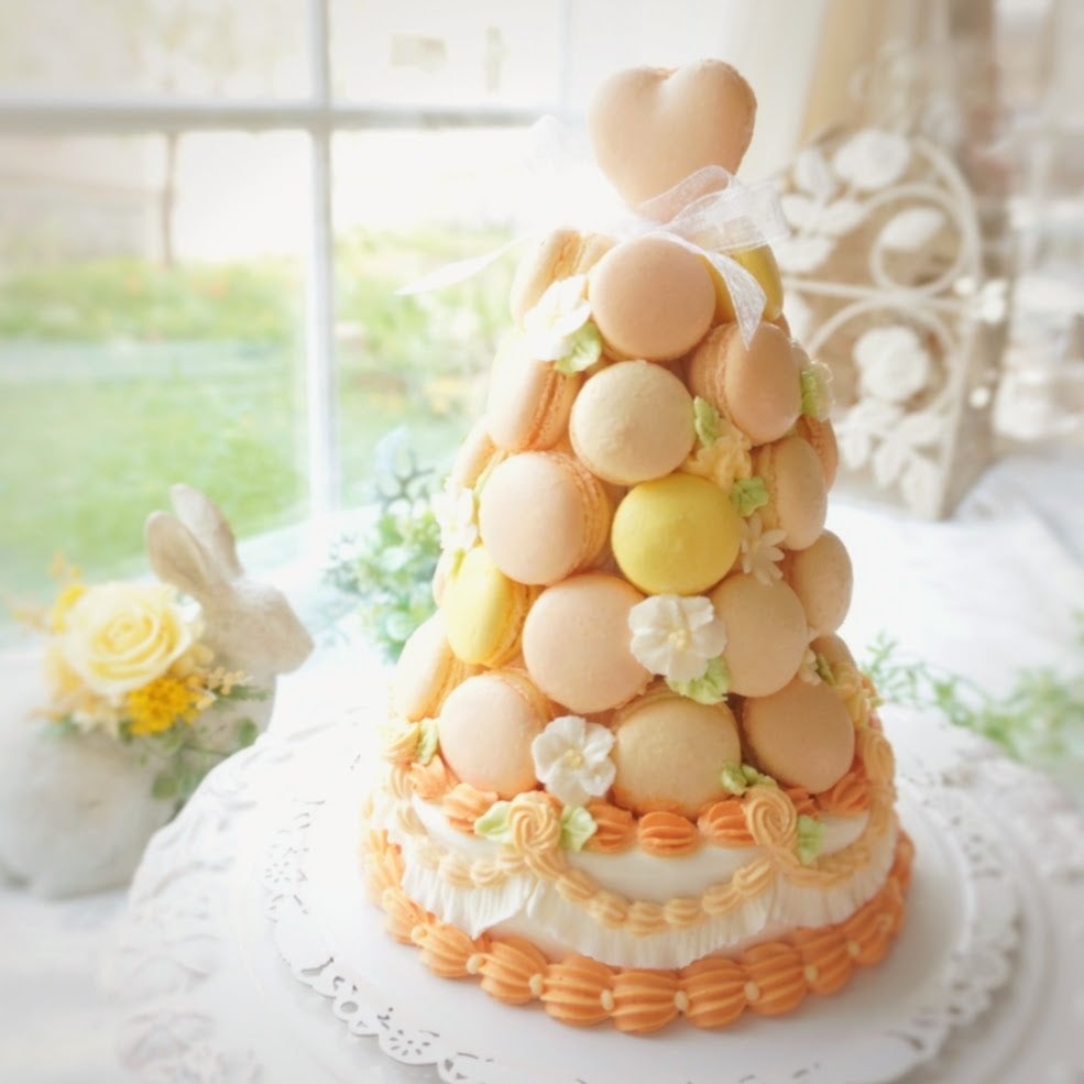 マカロンタワーの魅力は「かわいい」の一言です！ | 江別市お菓子教室