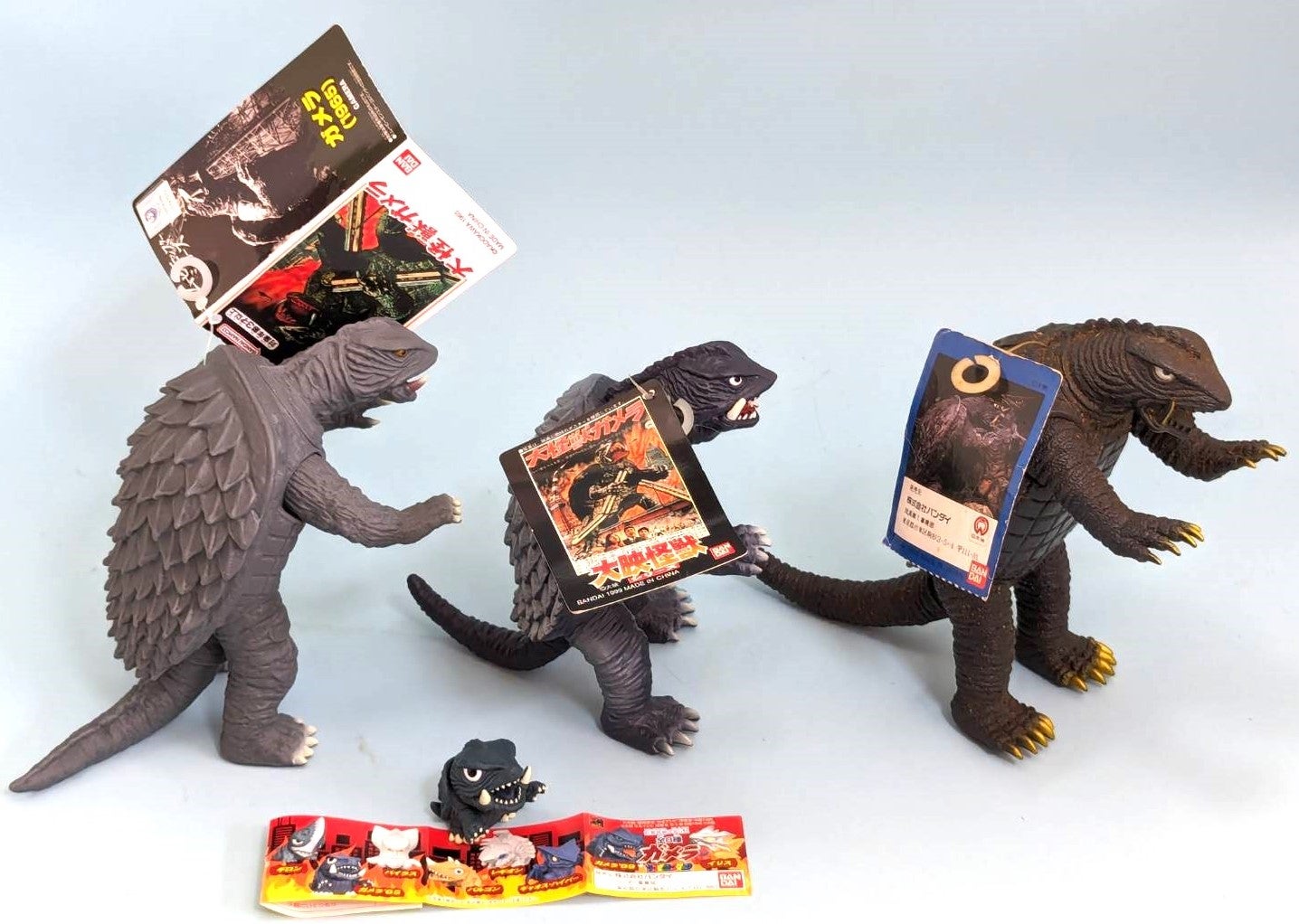 昭和～平成ガメラ＆登場怪獣（バンダイ）ソフビフィギュア