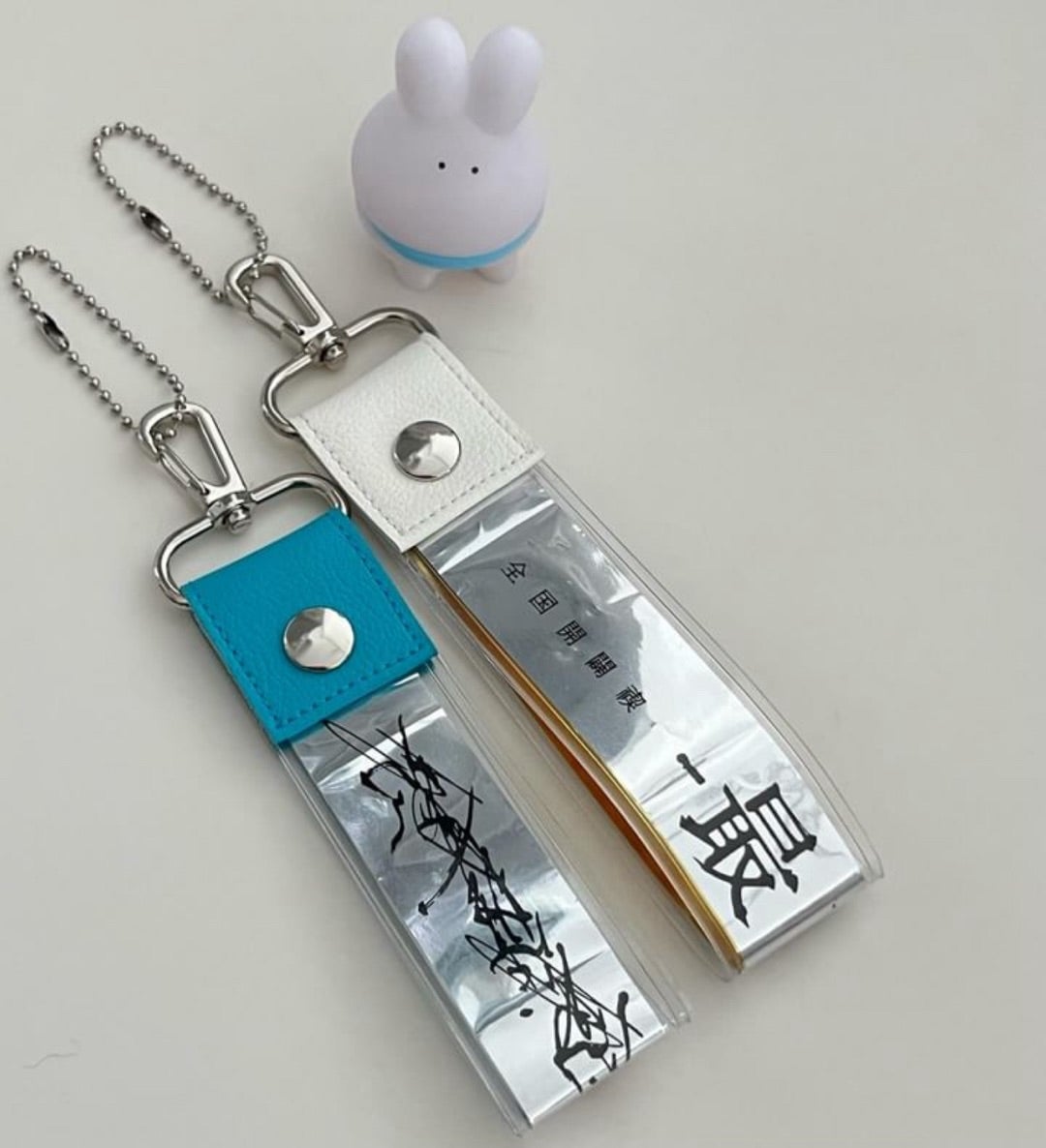 お客様着画】-真天地開闢集団-ジグザグの銀テープストラップキット着画