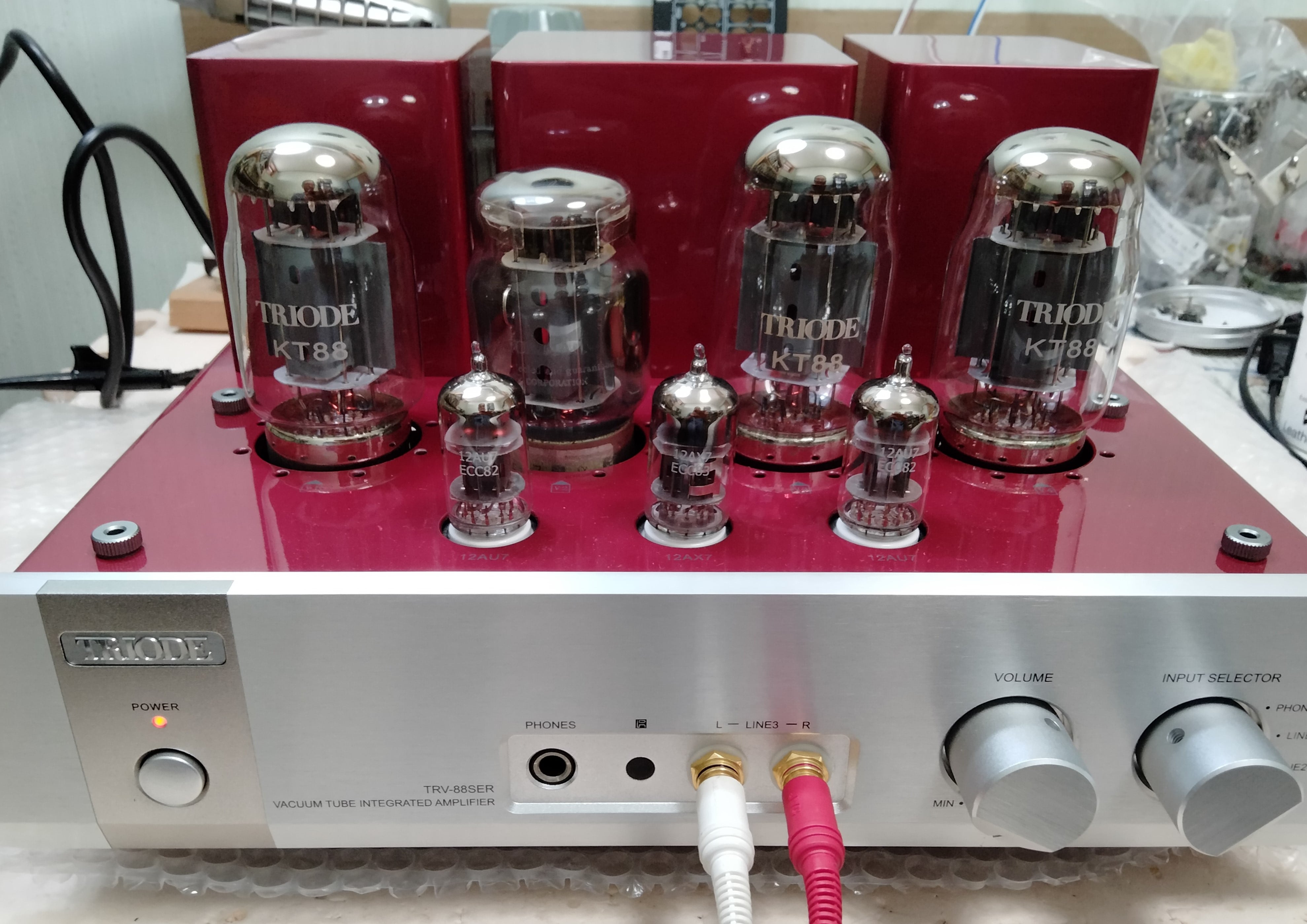真空管プリメインアンプ Triode TRV-88SER | いたずラッコのブログ