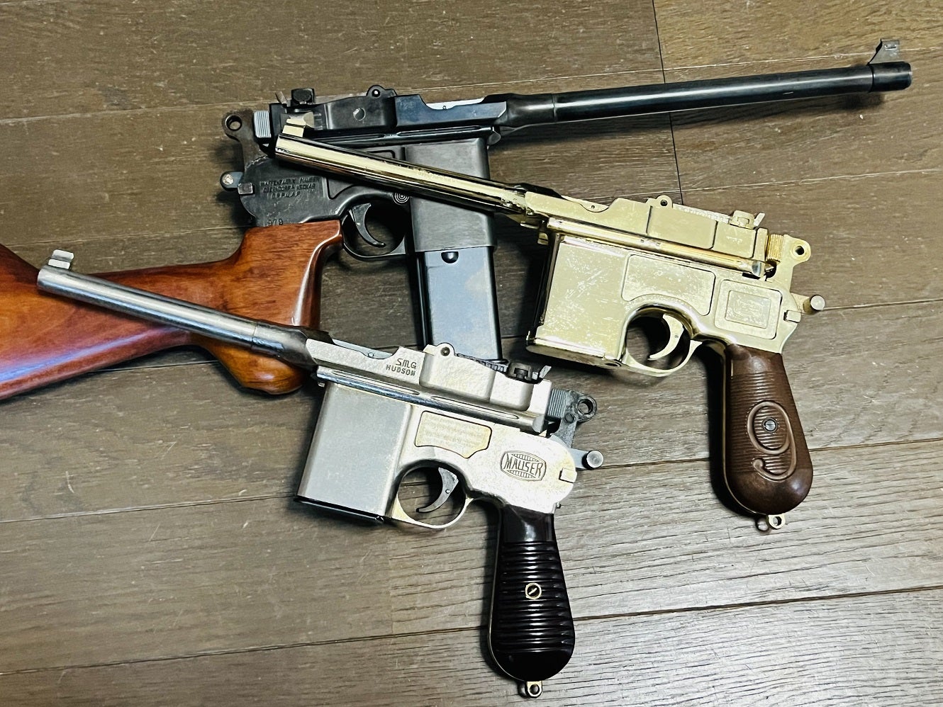 ハドソン/モーゼル 1930/C96 金属製 モデルガン/マウザー モーゼル