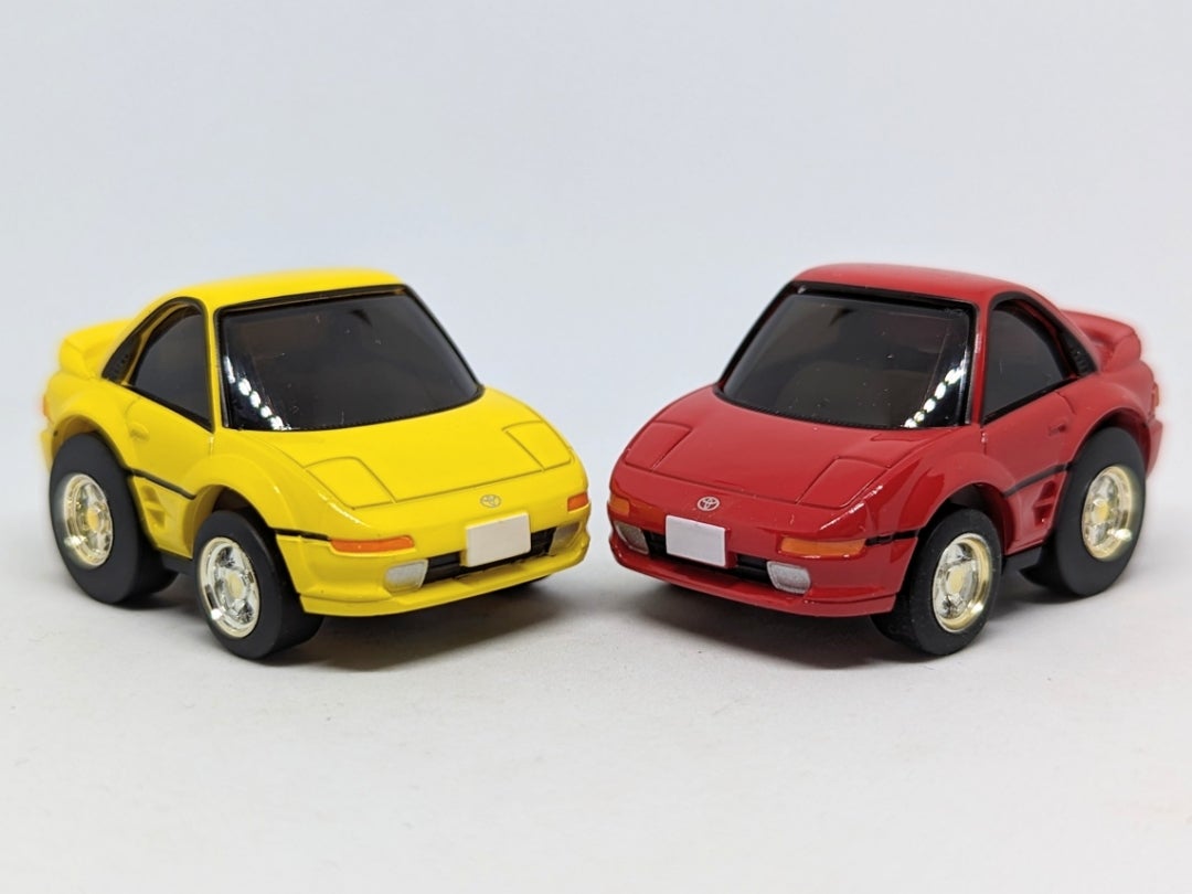 チョロQ zero】トヨタ MR2 (赤)と(黄) | MP935TのチョロQ ミニカー ブログ