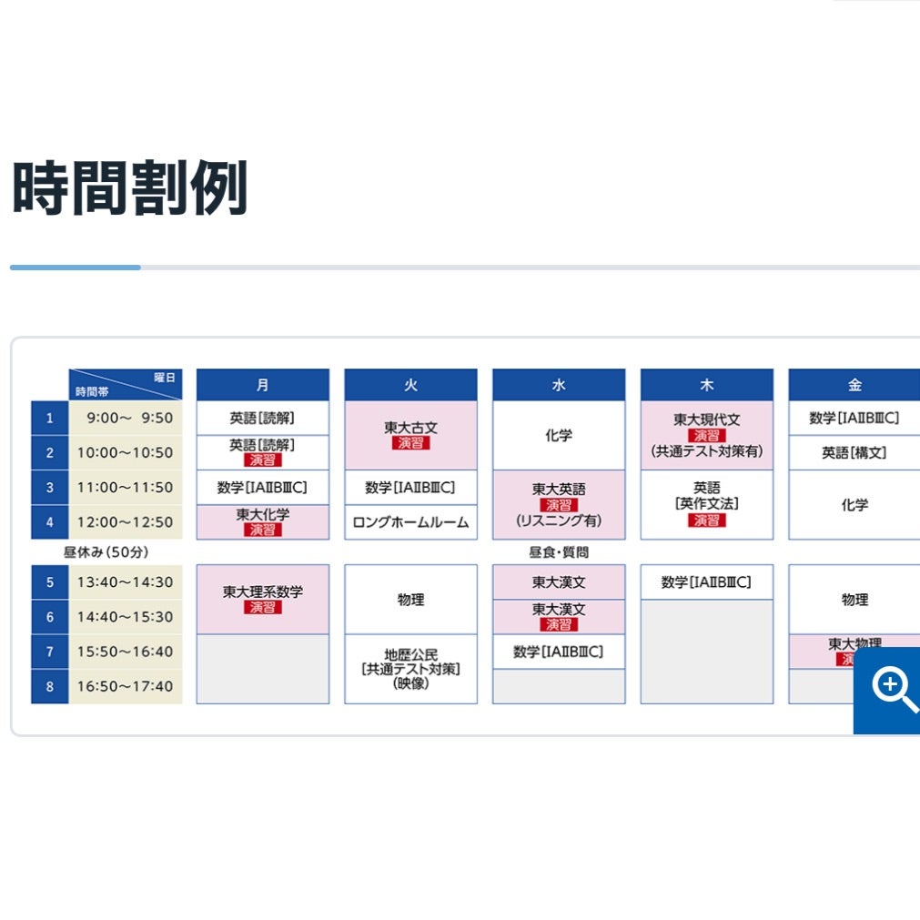 駿台 EX東大理系演習コース | 医学部娘と東大生息子の母 のんびりブログ