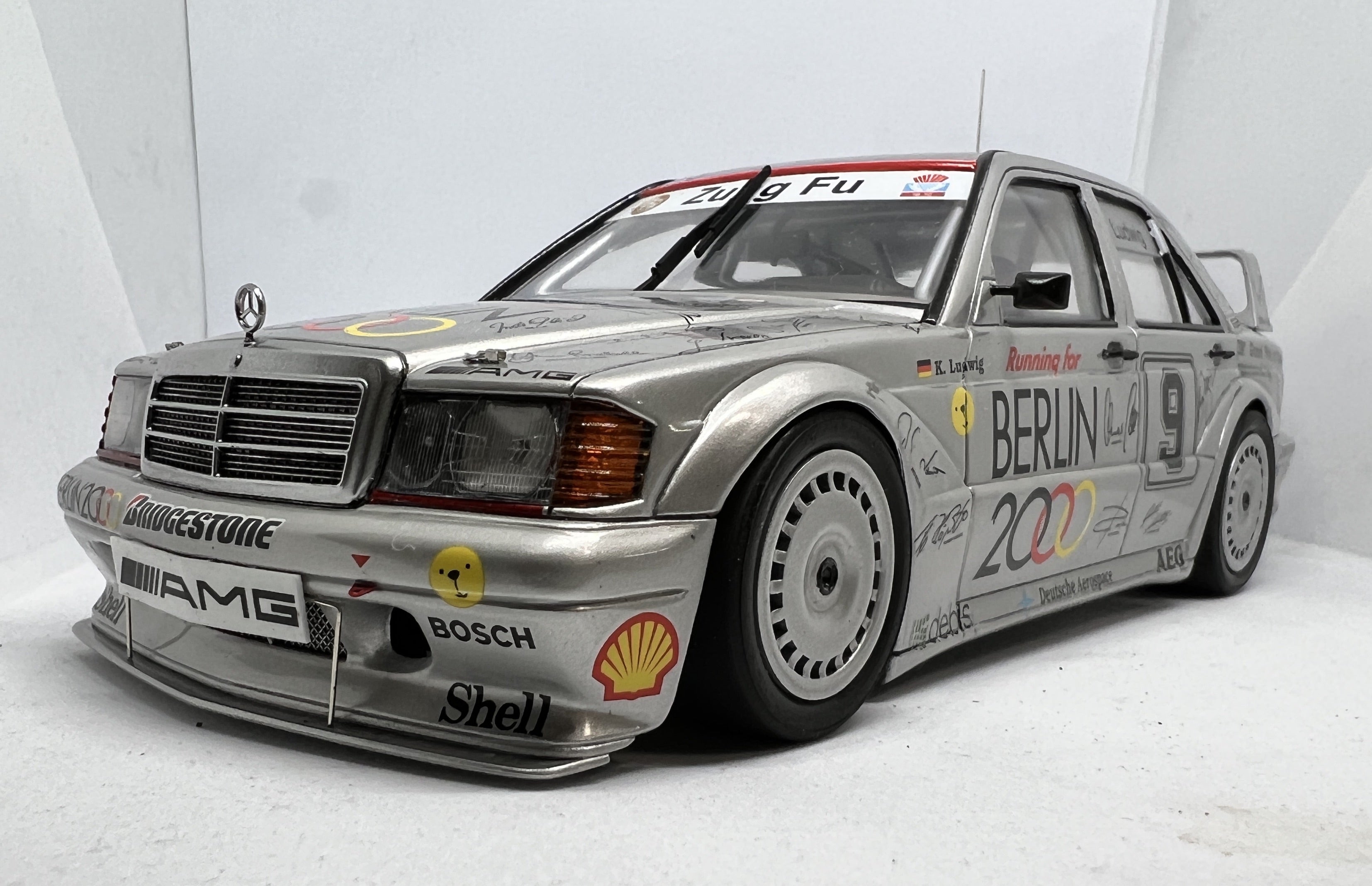 FUJIMI1/24 190E EVO-II BERLIN2000 39thMacau | 作ってナンボ