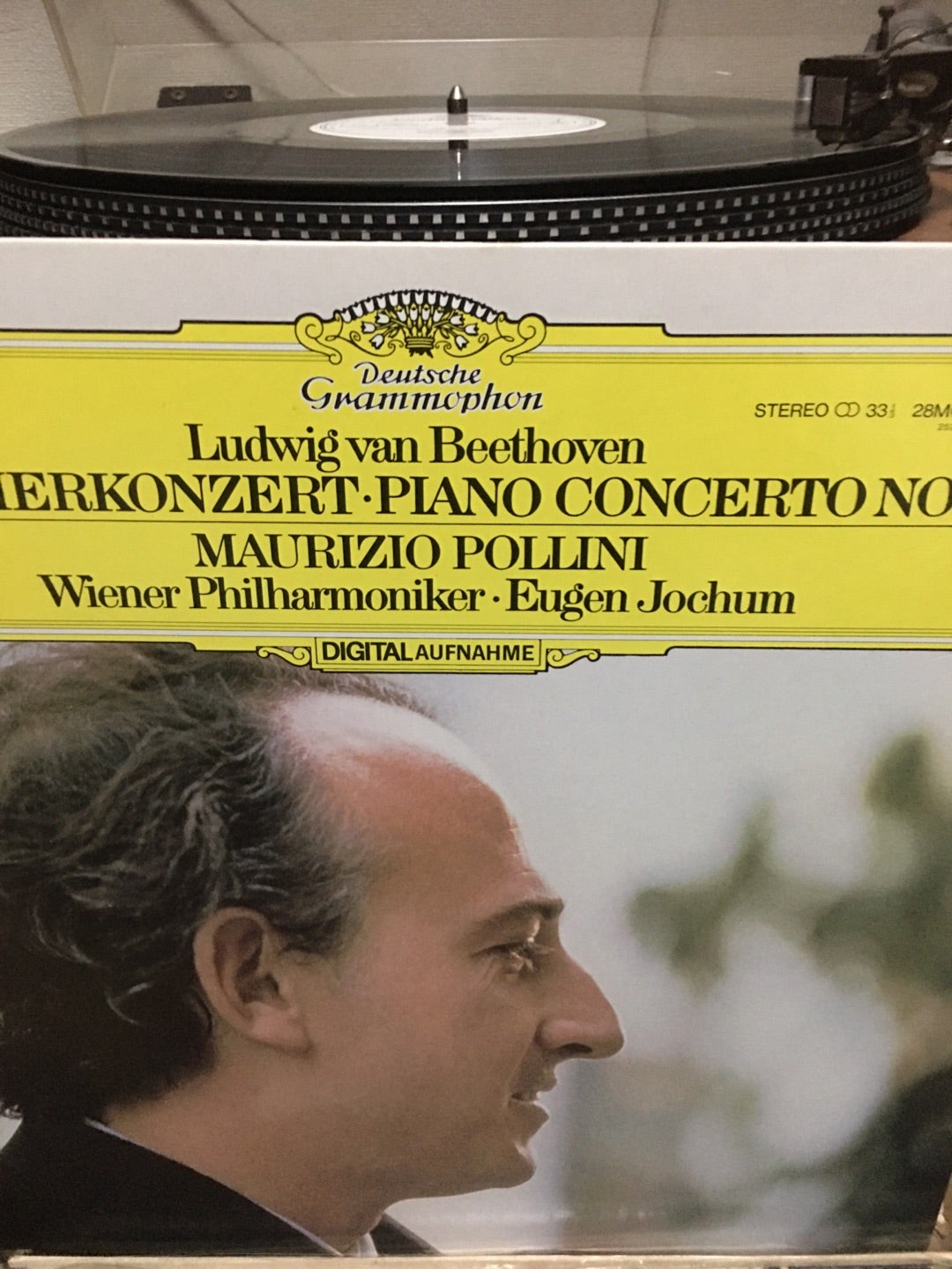 M.ポリーニ & E.ヨッフム ウィーンPh. ベートーヴェン ピアノ協奏曲第