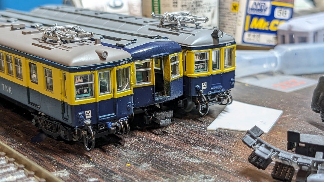 鉄コレ 東急 3450 形 3472-3375-3471 が完成 | えむぴー