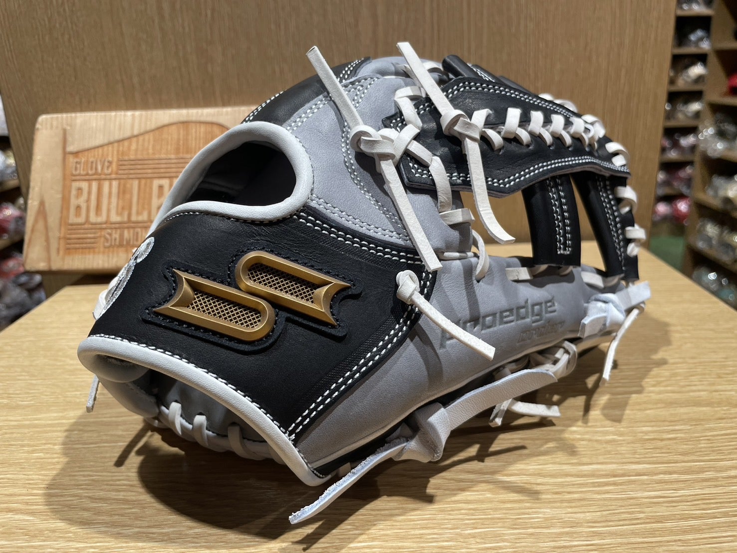 SSK】オーダーグラブ内野手用［844型］／ブラック×グレー×ホワイト