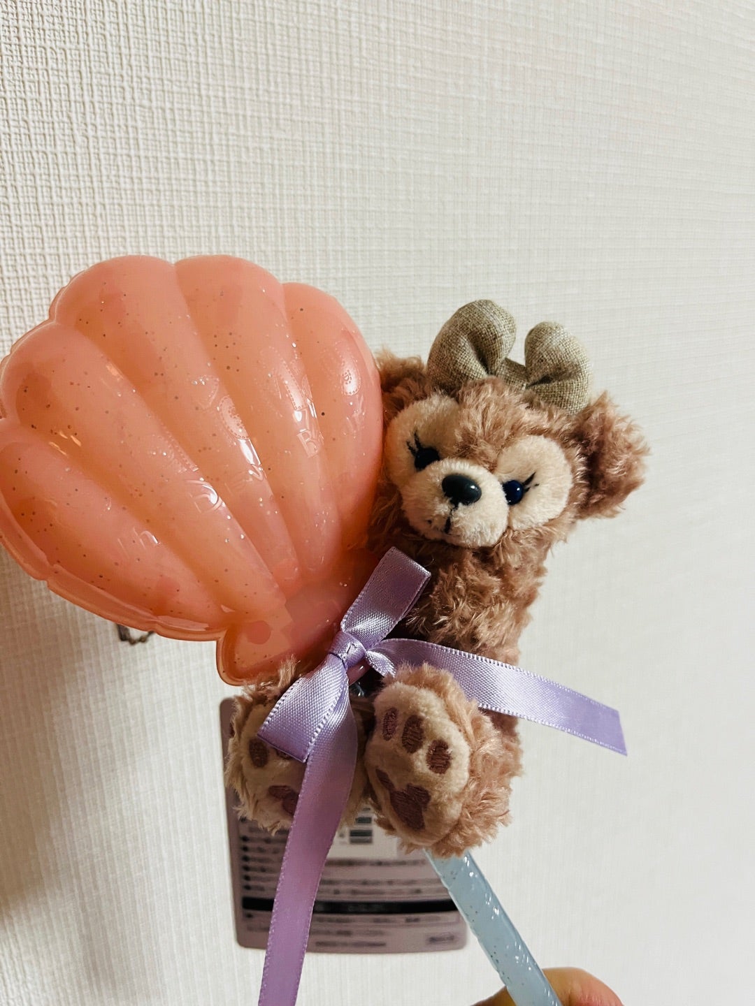 全員お迎えダッフィーフレンズのぬいぐるみスティック！オンラインお顔