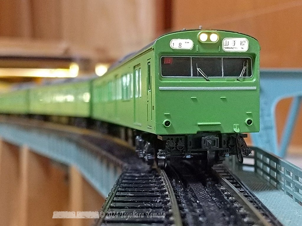 103系山手線 走行開始＆留置線 [鉄道模型] | 重単5175 ～鉄道模型と