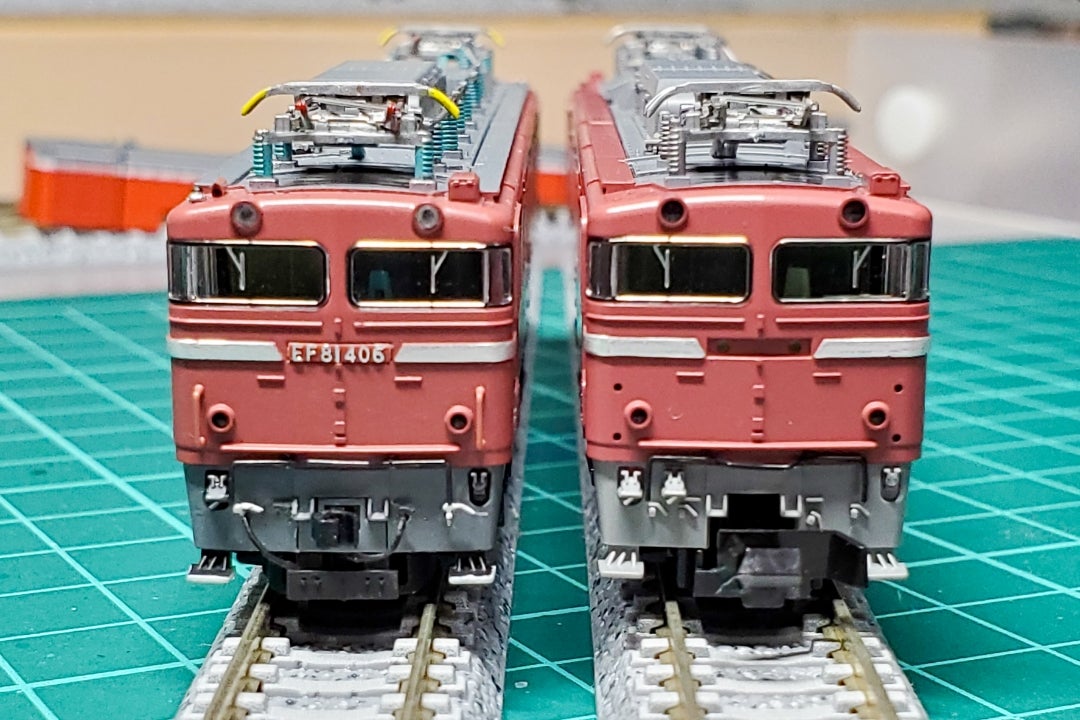 TOMIX 7179 EF81 400形(JR貨物更新車)が入線しました | 鉄道模型なまけ日記