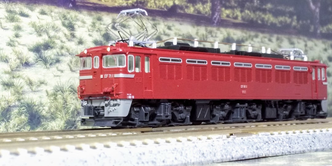 KATO EF71 1次形 入線‼️(品番3079-1) | oketa-mokeiのブログ