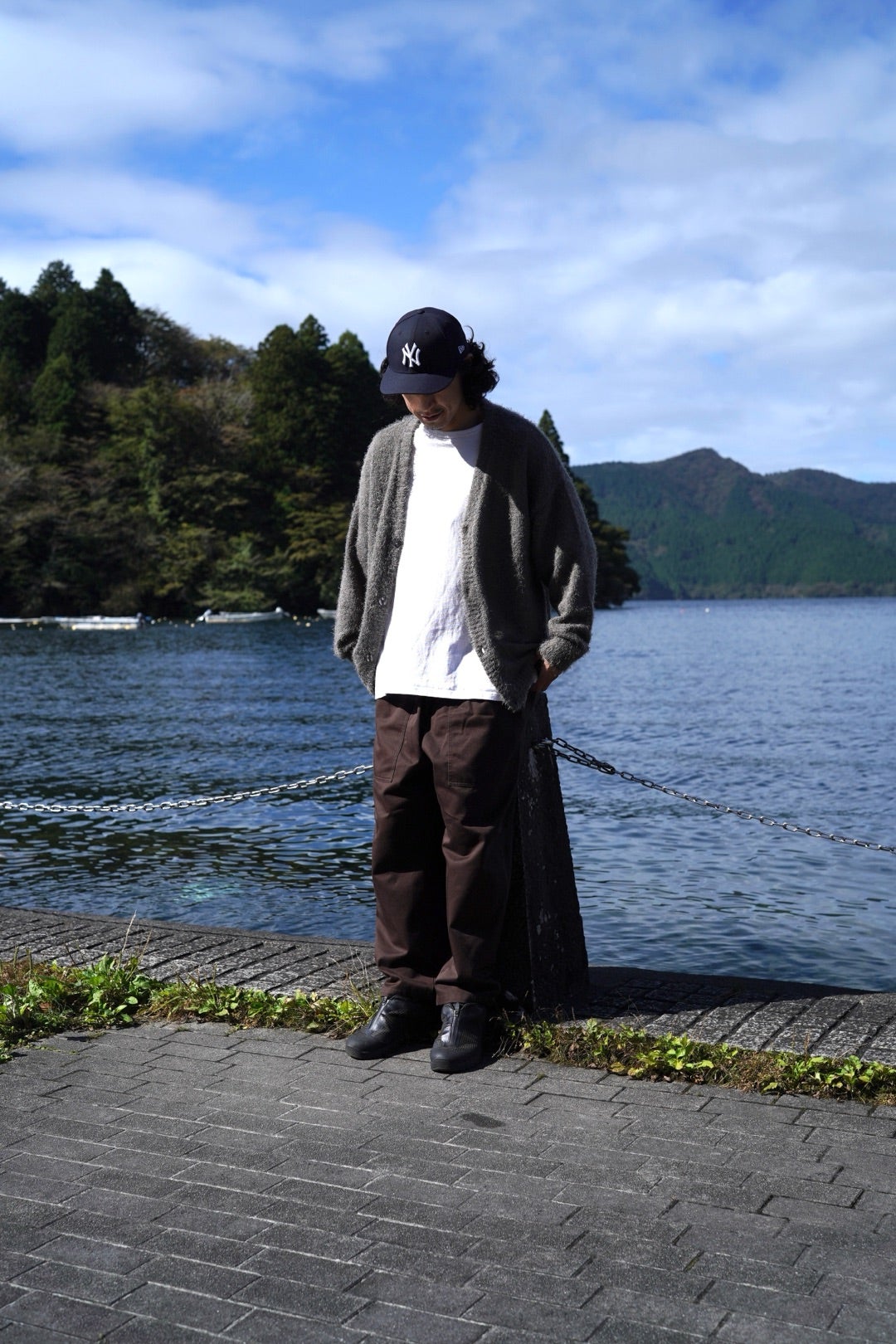 Connett Fly Fishing Knit Cardigan | WED STORE