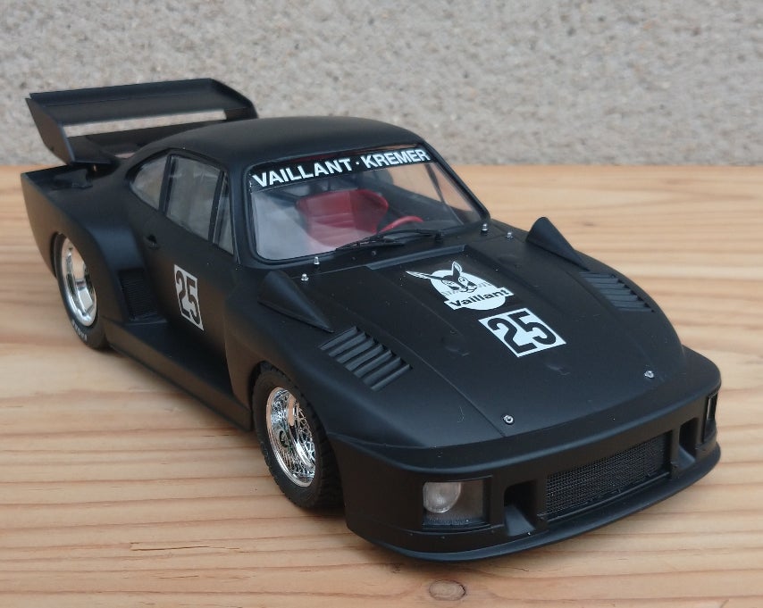 タミヤ1/20 クレマーポルシェ935ターボ ジャンク 完成 | 牛乳雑巾(´ι _