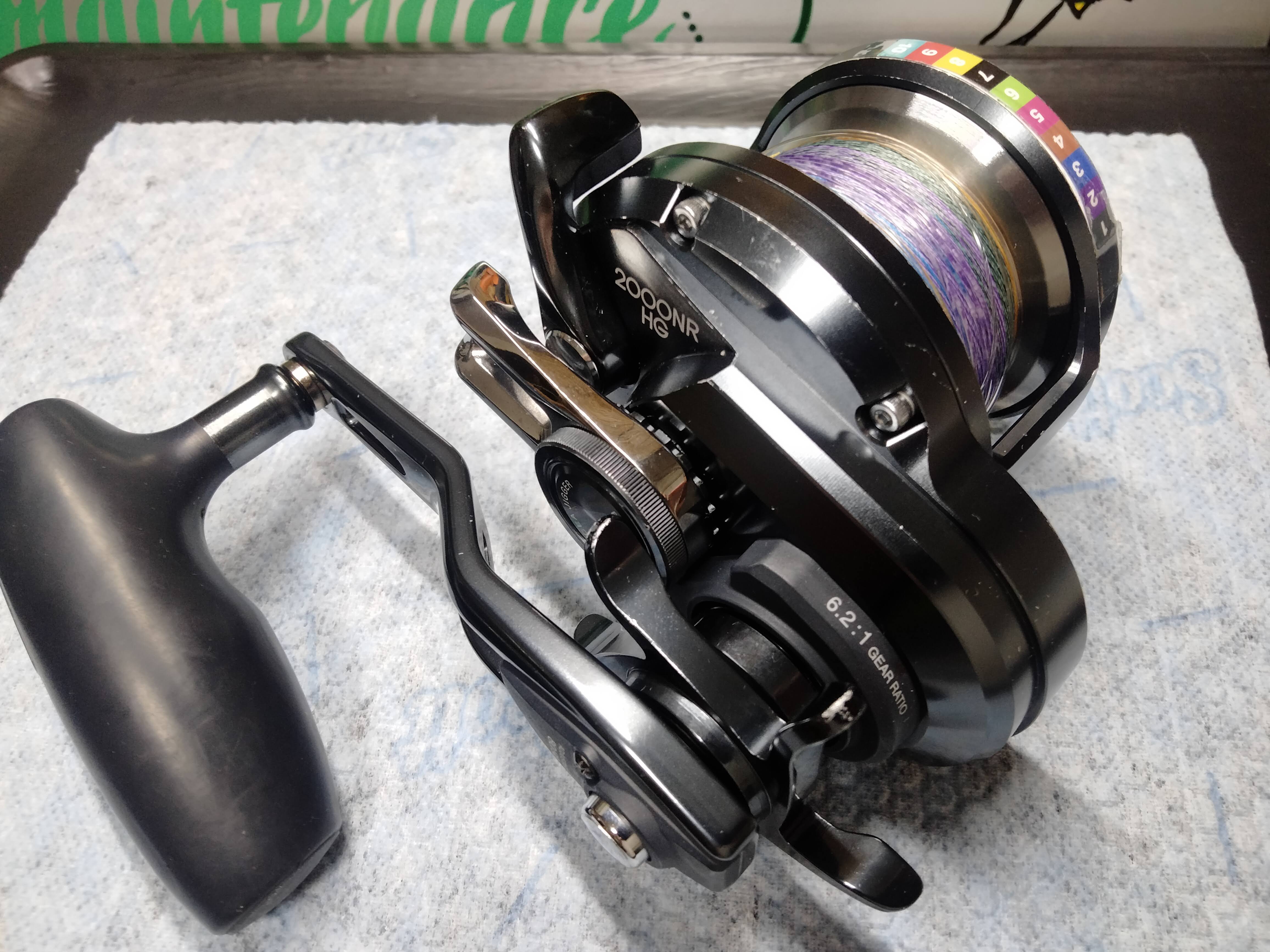 19オシアジガーFカスタム2000NRHG整備その② | reelmaintenance