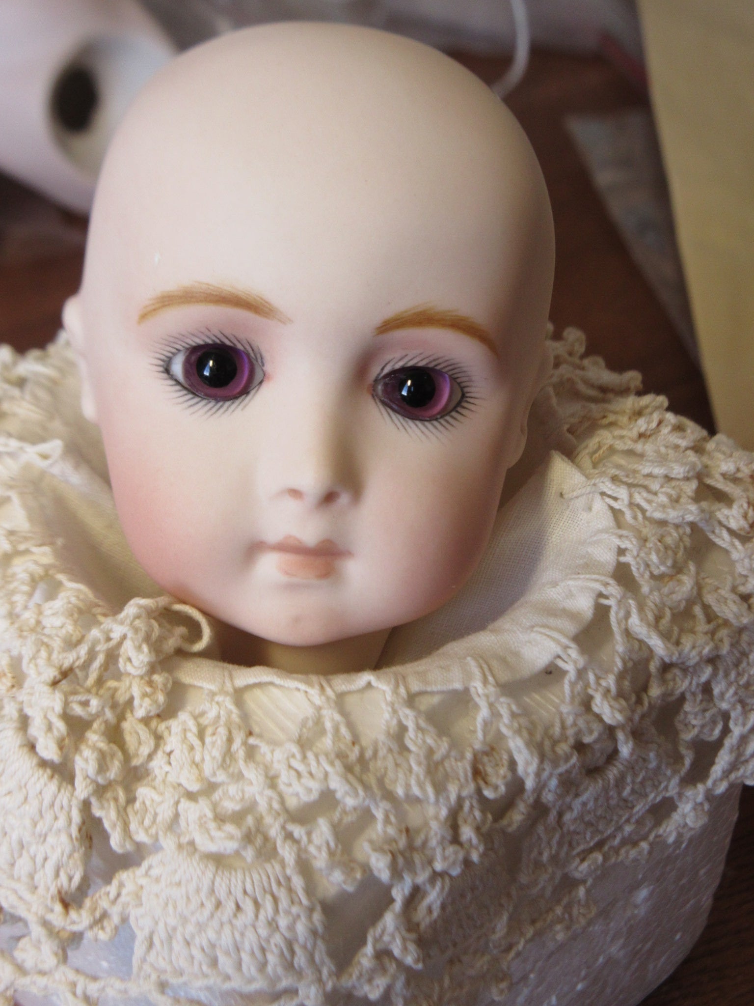 ミレットサイズ☆トリステ・その① | ビスクドール作家☆ベベタビト