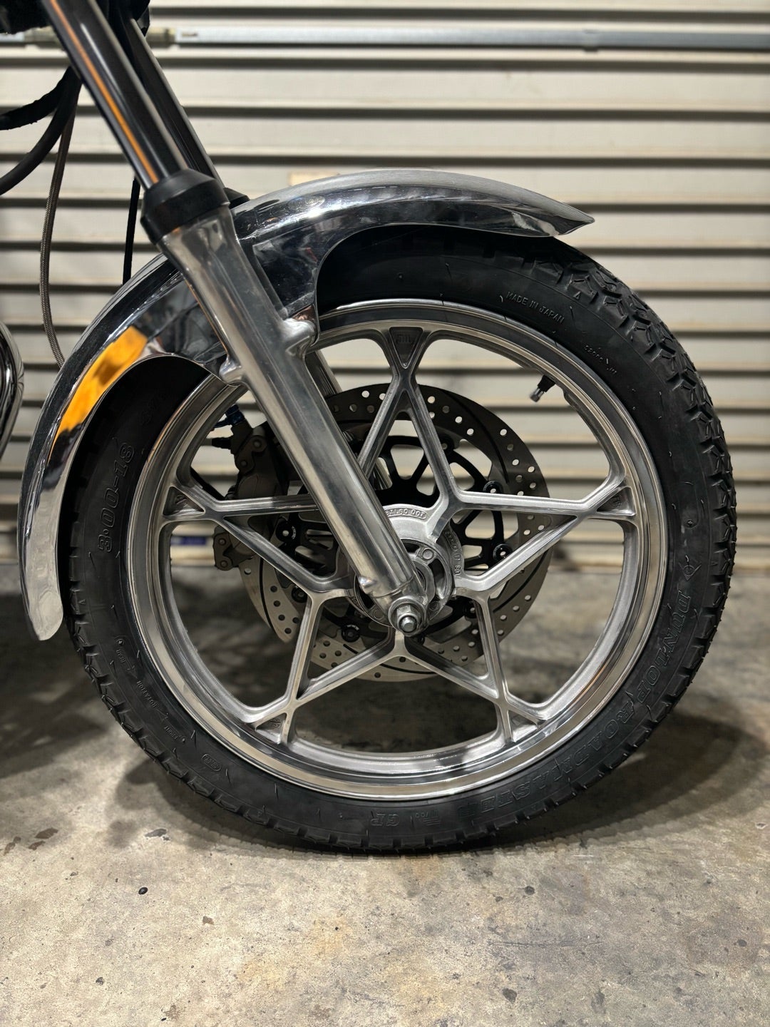 GS400を純正星キャスにしたい 完 | アリサカデンキ