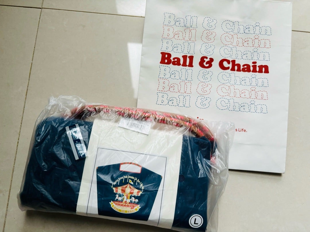 JAL限定！！のボールアンドチェーンJAL←エコバッグ | 白うさぎの株主