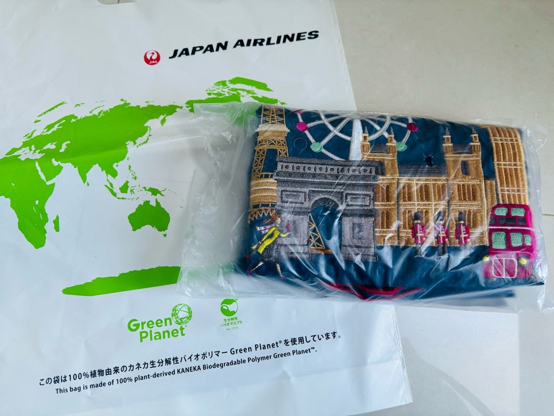 JAL限定！！のボールアンドチェーンJAL←エコバッグ | 白うさぎの株主